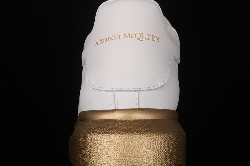 Alexander Mcqueen Sole Sneakers White/White/Gold 15