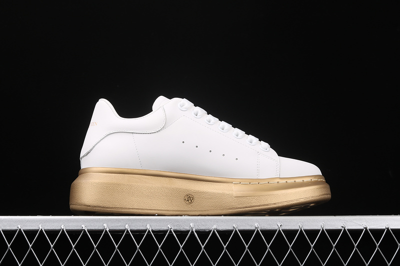 Alexander Mcqueen Sole Sneakers White/White/Gold 21