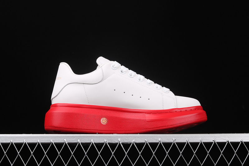 Alexander Mcqueen Sole Sneakers White/White/Red 3