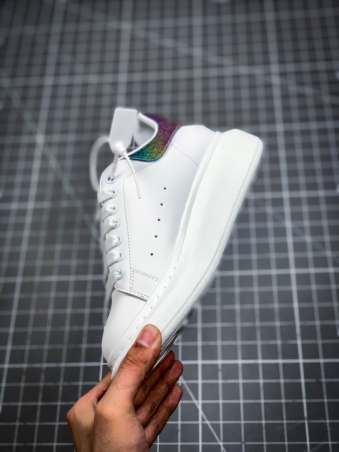 Alexander Mcqueen Sole Sneakers White/Colorful 13