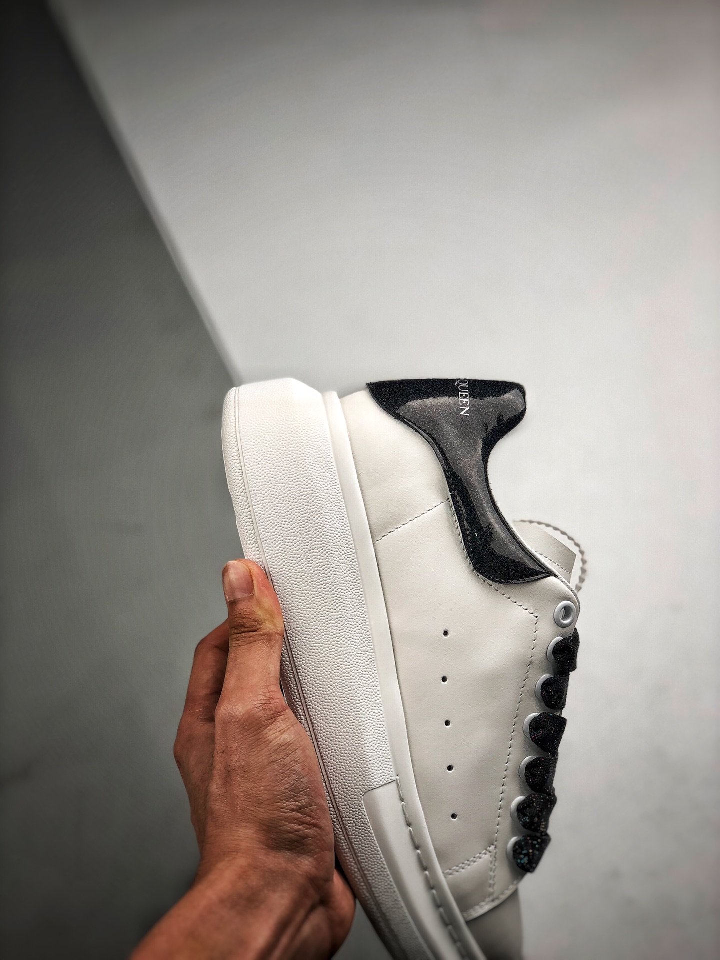 Alexander Mcqueen White/White/Black 3