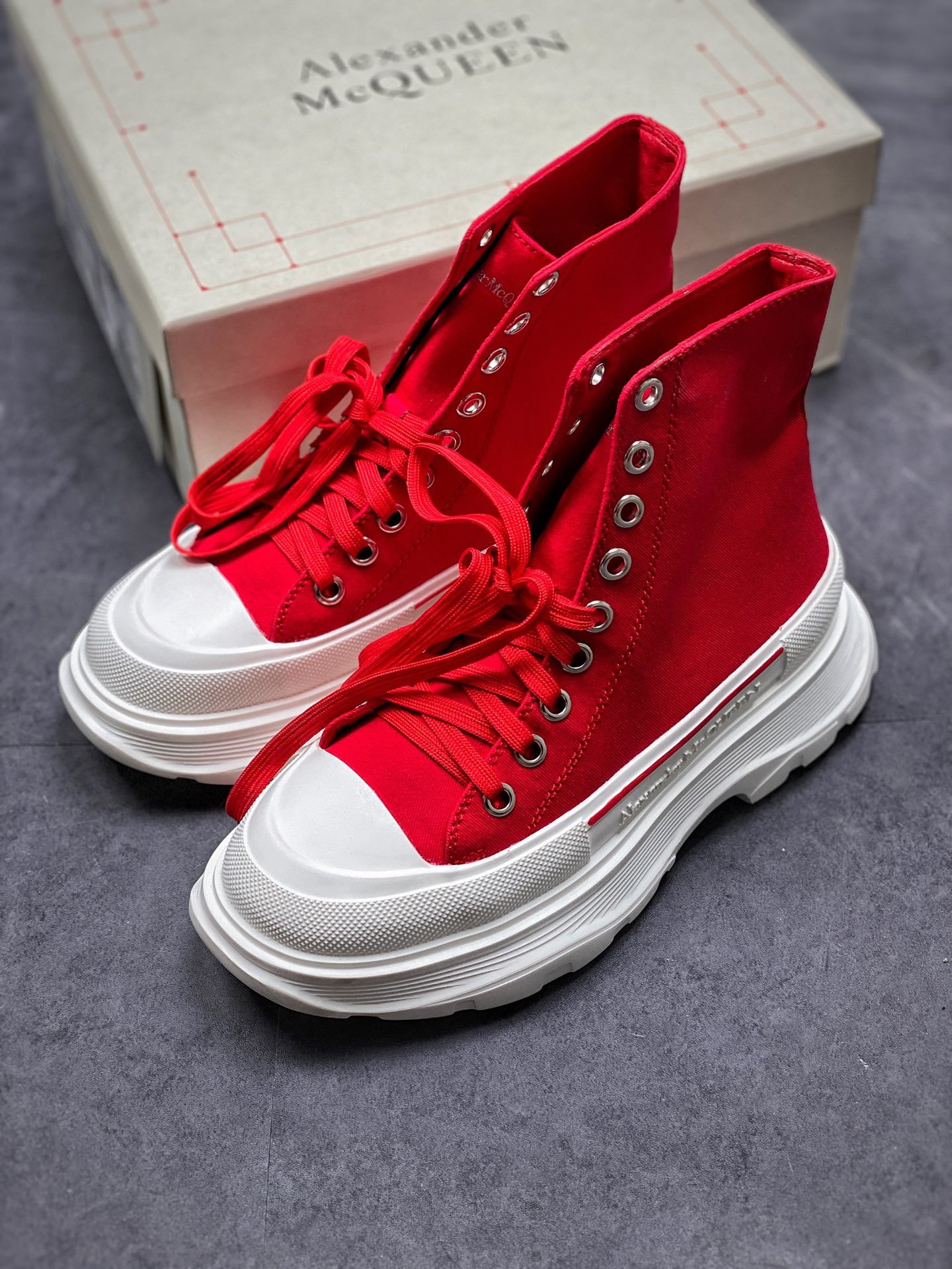 Alexander Mcqueen 2020 Red/Red/White 13