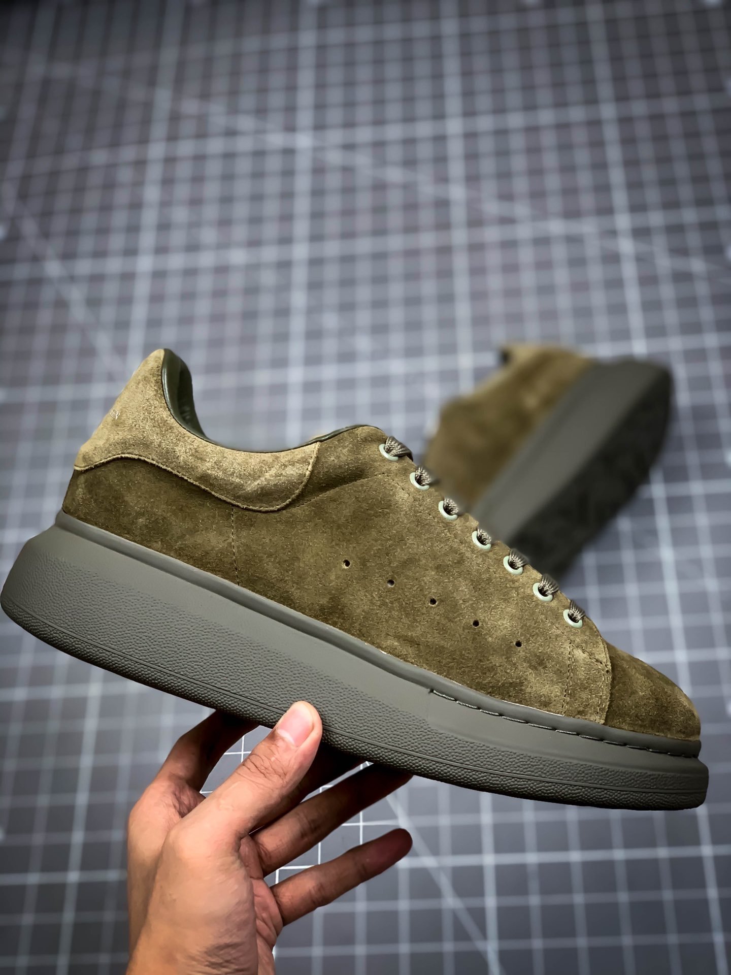 Alexander Mcqueen Sole Sneakers Dark Green/Black 9