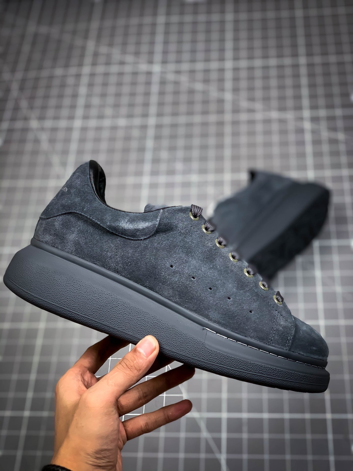 Alexander Mcqueen Sole Sneakers Navy Blue/Navy Blue 15