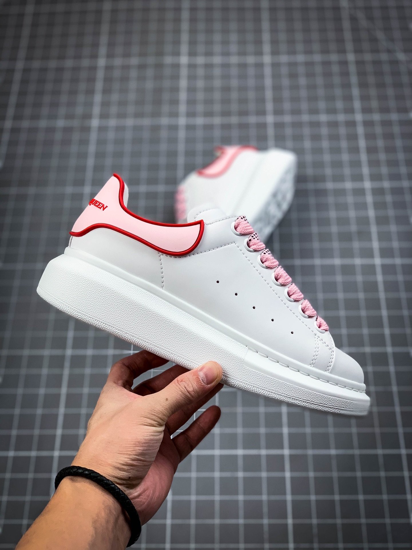 Alexander Mcqueen White/Pink/Red 5