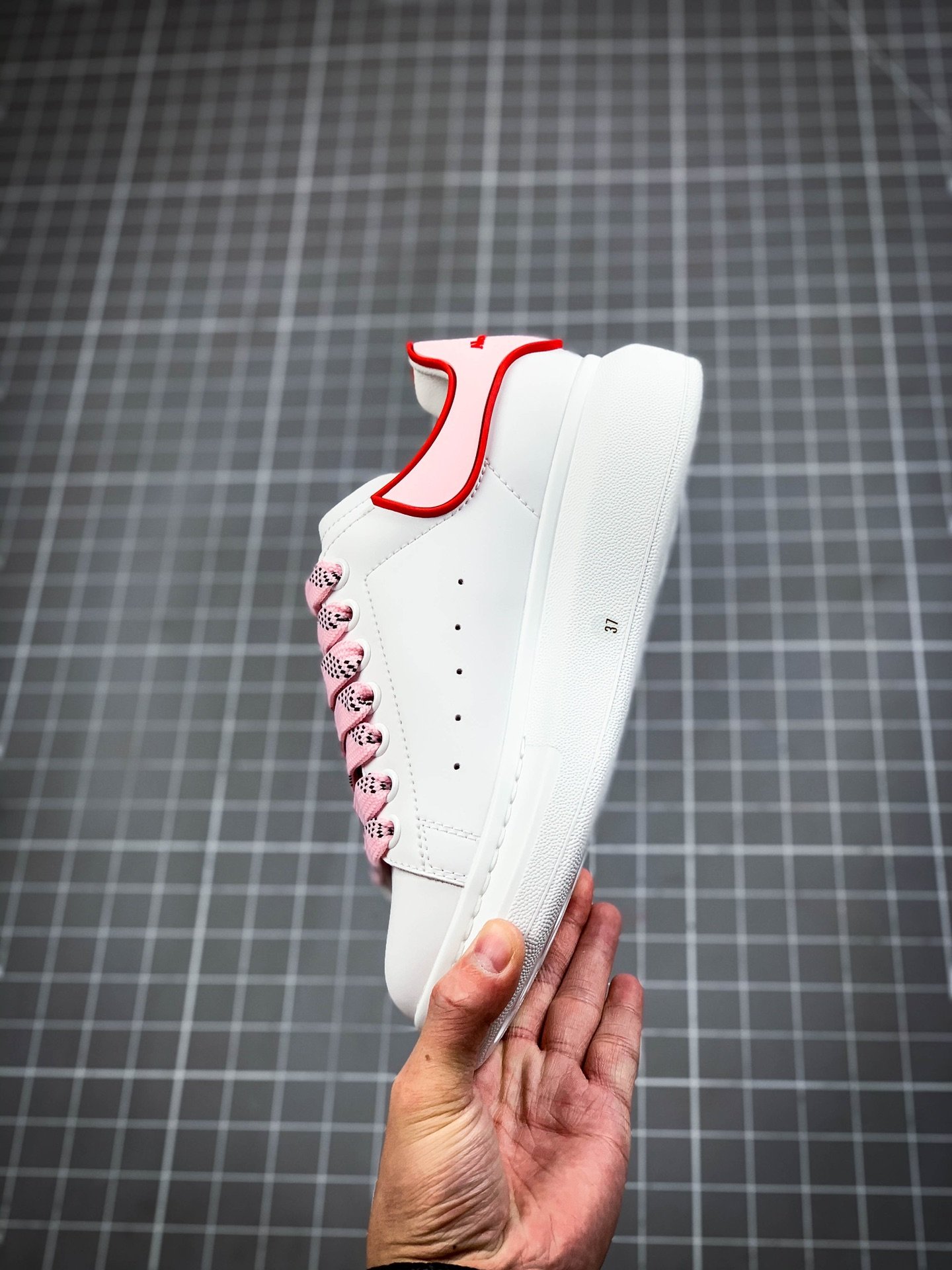 Alexander Mcqueen White/Pink/Red 7