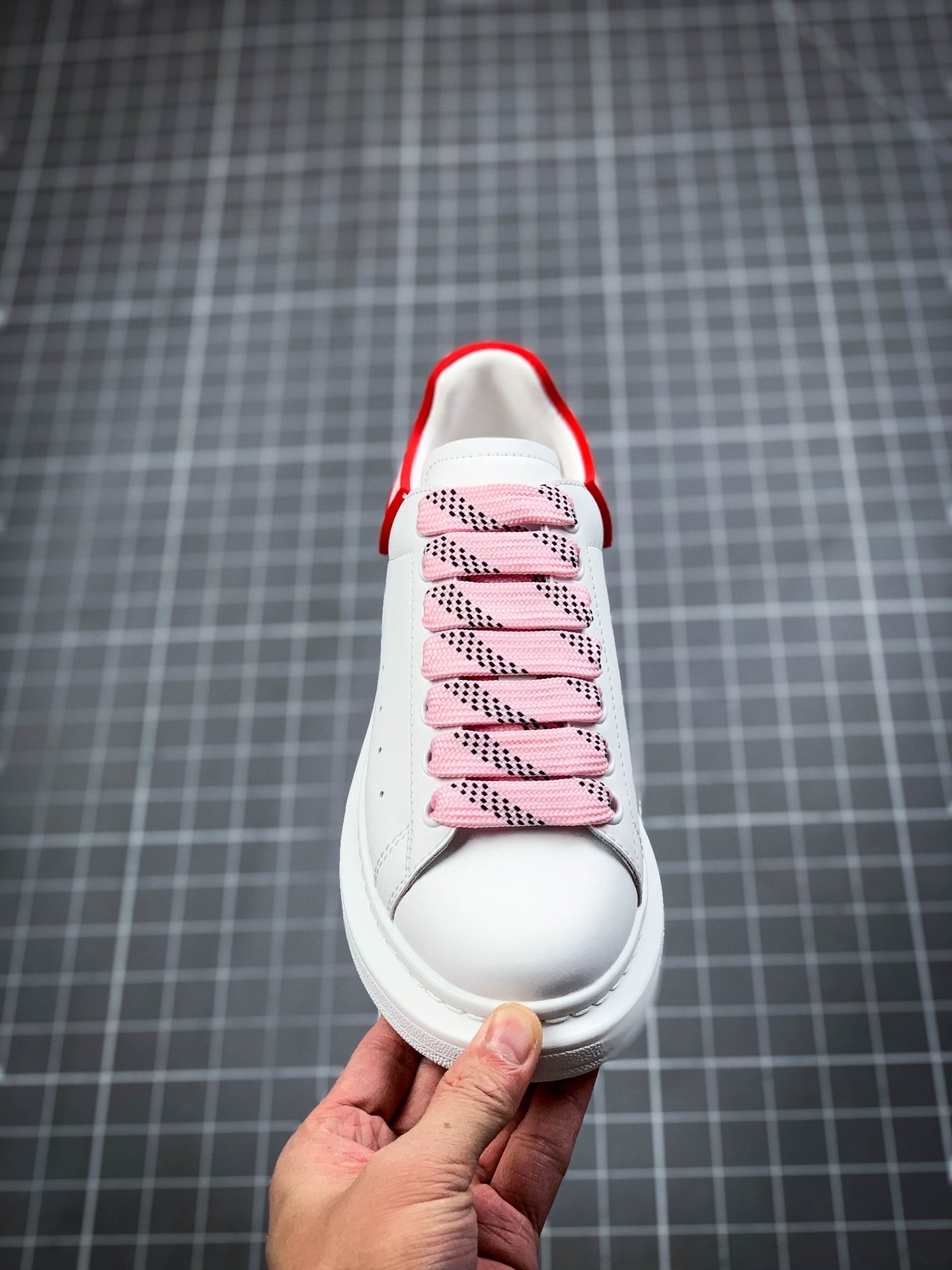 Alexander Mcqueen White/Pink/Red 17