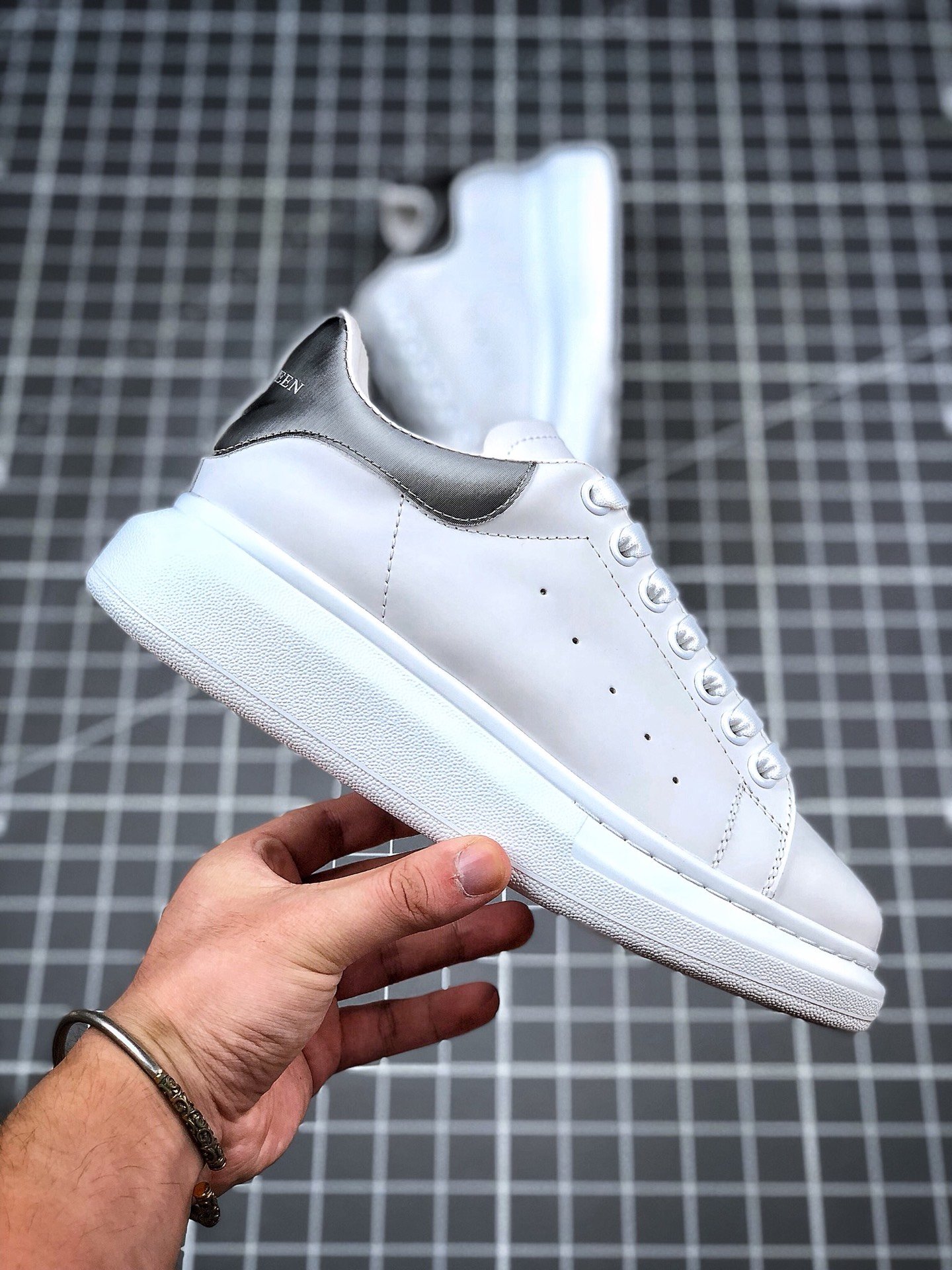 Alexander Mcqueen White/White/Light Purple 17