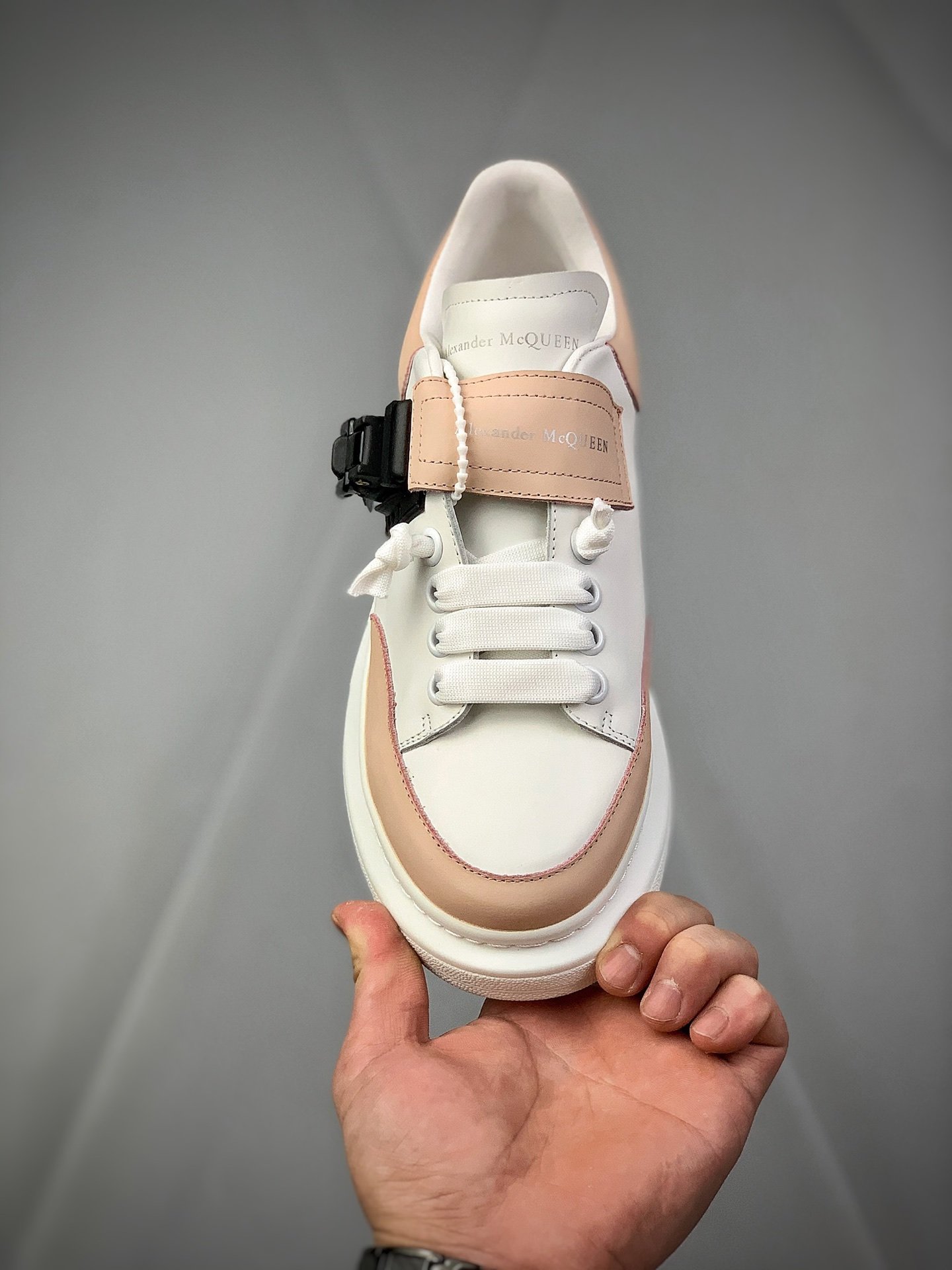 Alexander Mcqueen White/Pink/Black 5