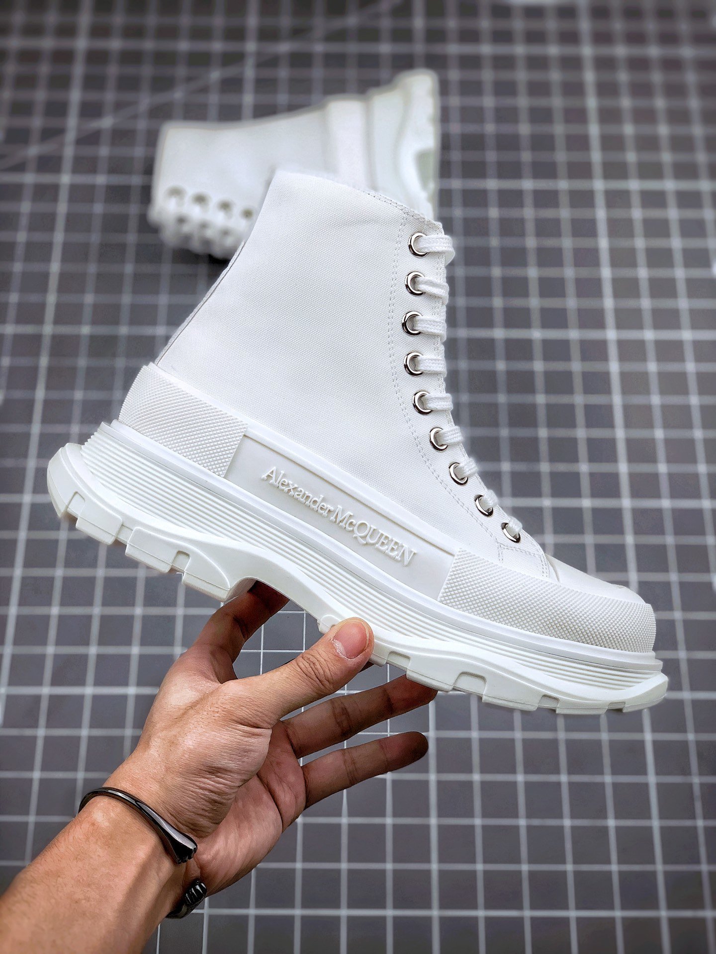 Alexander Mcqueen High White/White/White 5