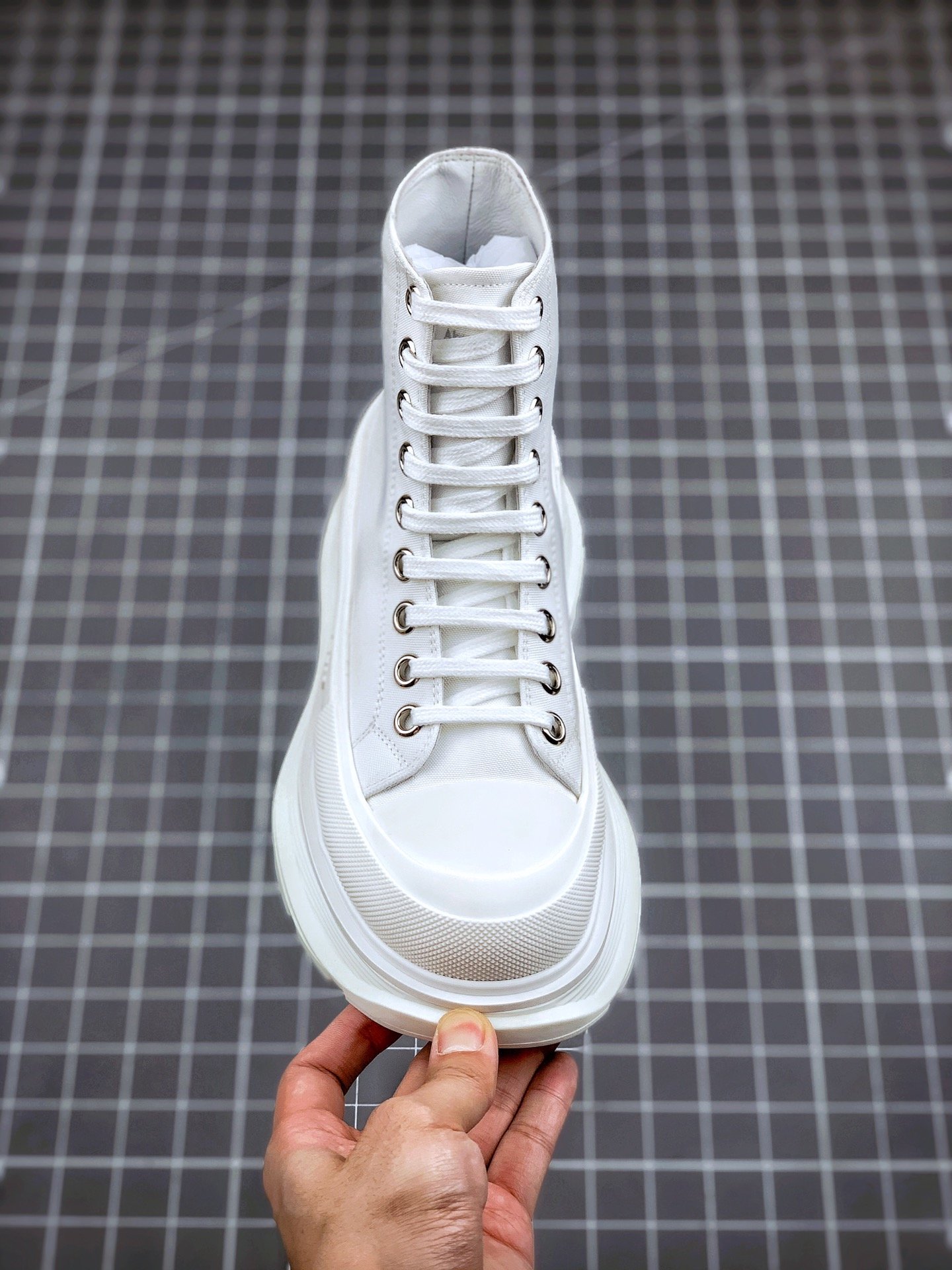 Alexander Mcqueen High White/White/White 11