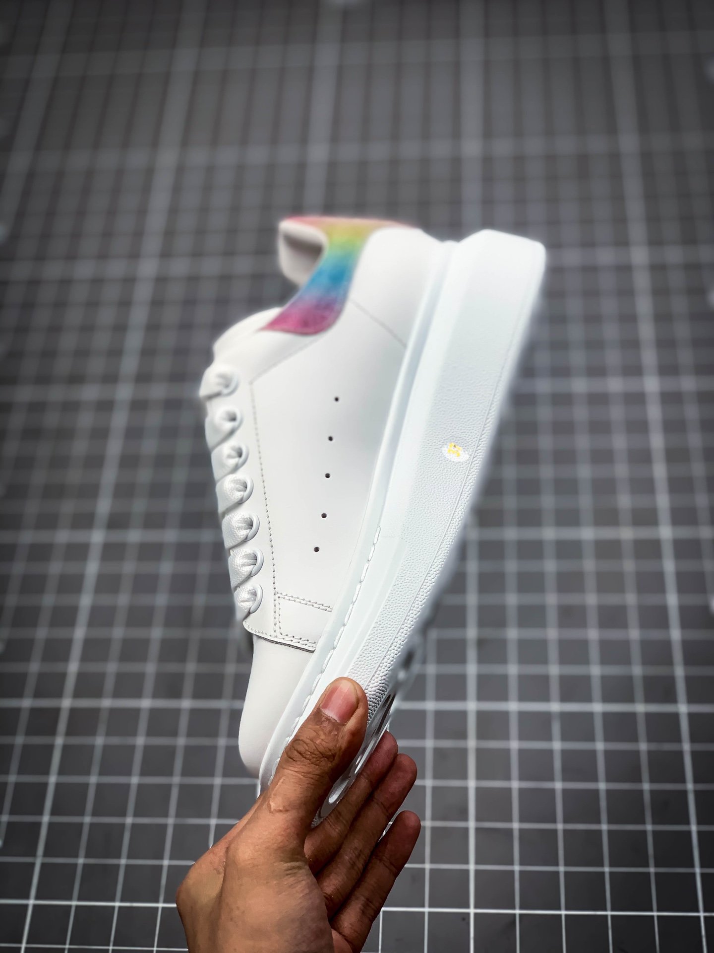 Alexander Mcqueen Sole Sneakers White/White/Colorful 13