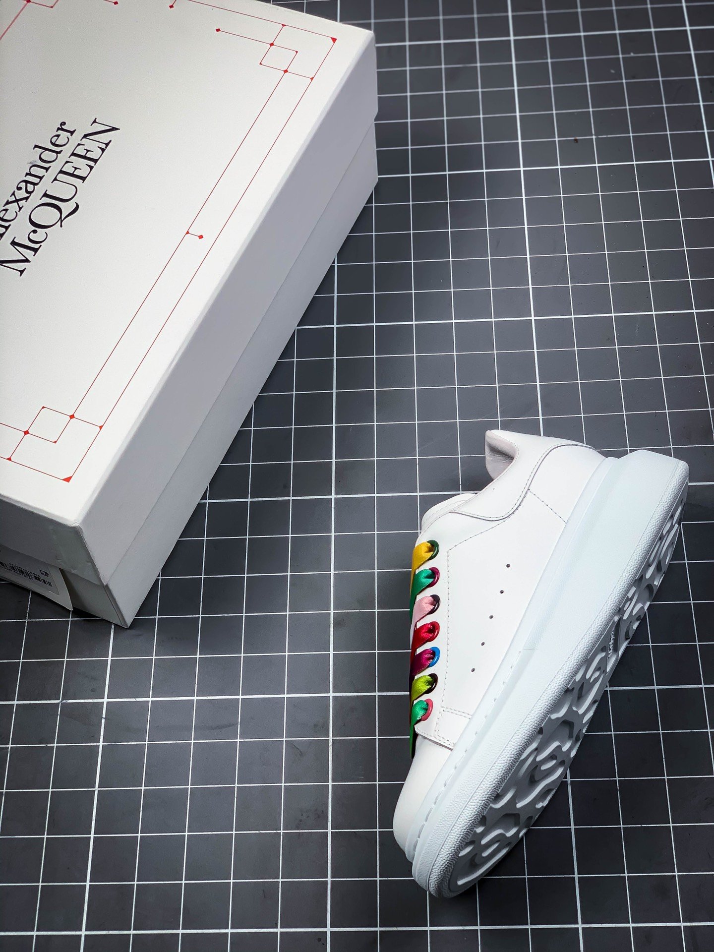 Alexander Mcqueen Sole Sneakers White/White/Multi-Color 3