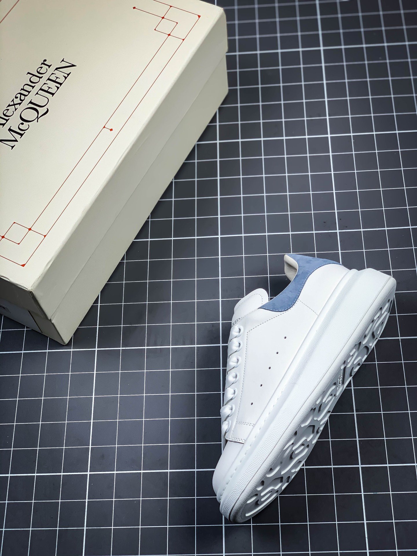 Alexander Mcqueen Shoes White/Blue 5