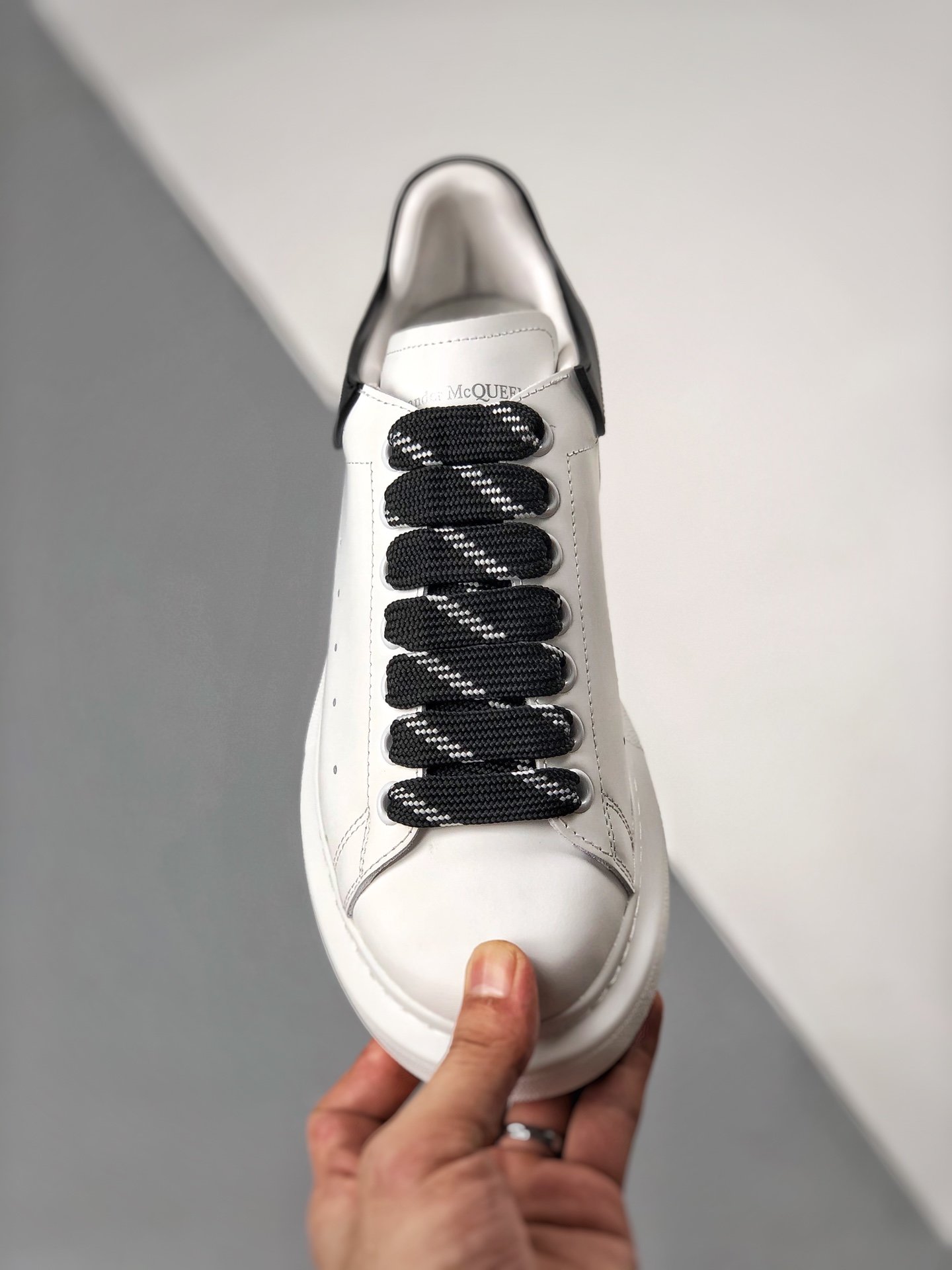 Alexander Mcqueen Shoes White/White/Black 15