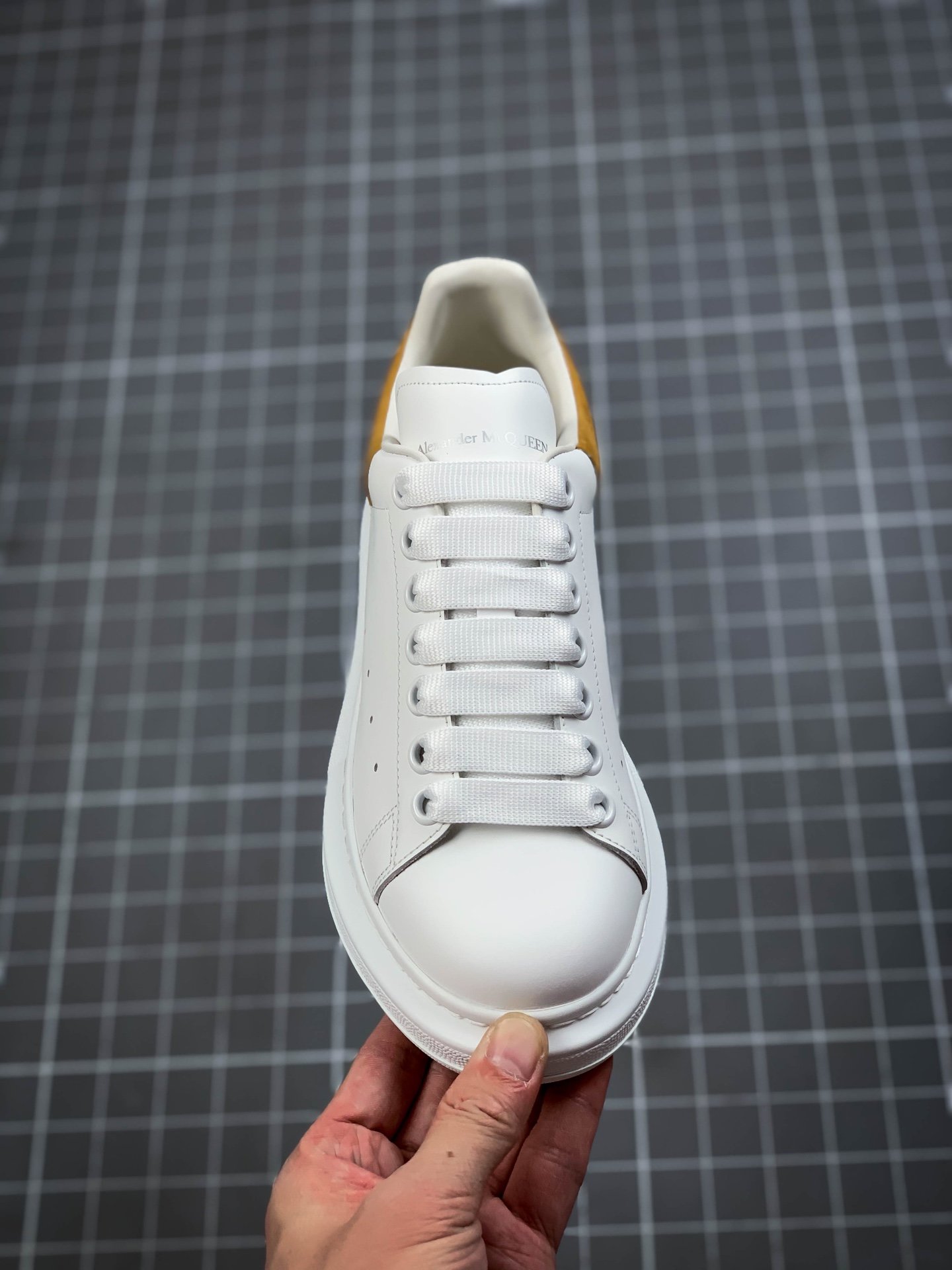 Alexander Mcqueen White/White/Brown 3