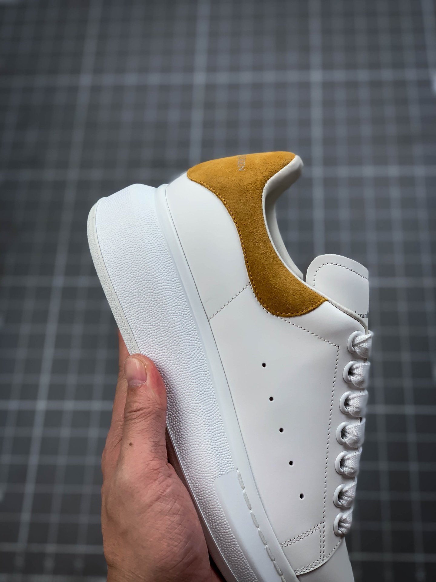 Alexander Mcqueen White/White/Brown 15