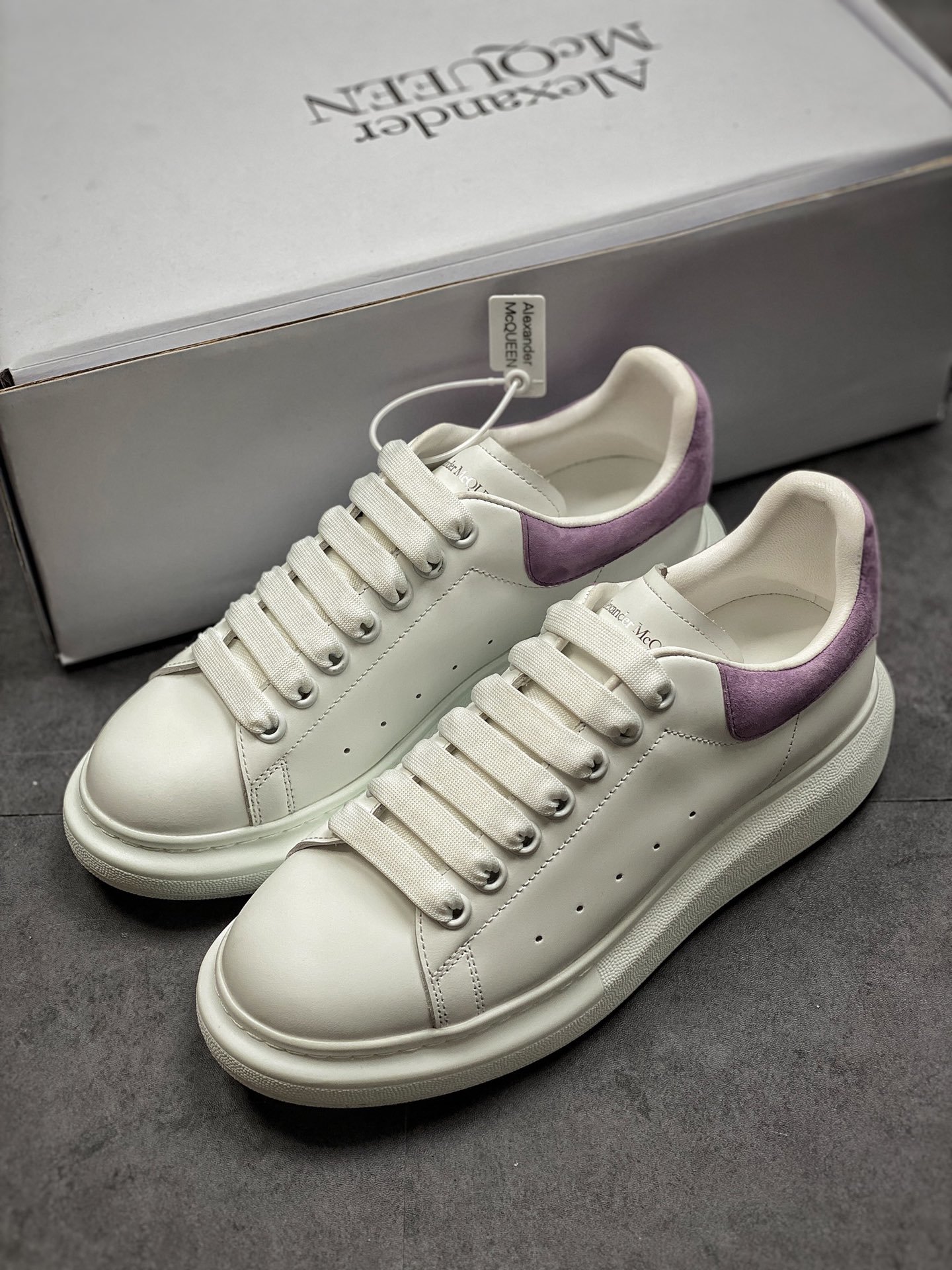 Alexander Mcqueen White/White/Purple 17