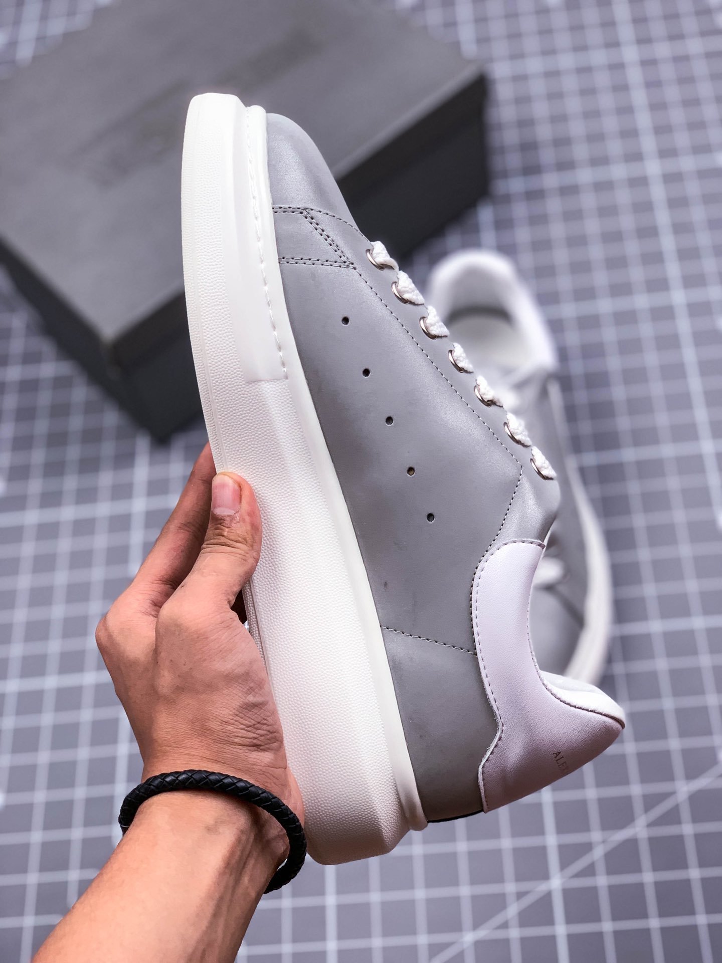 Alexander Mcqueen Sole Sneakers Grey/White 5