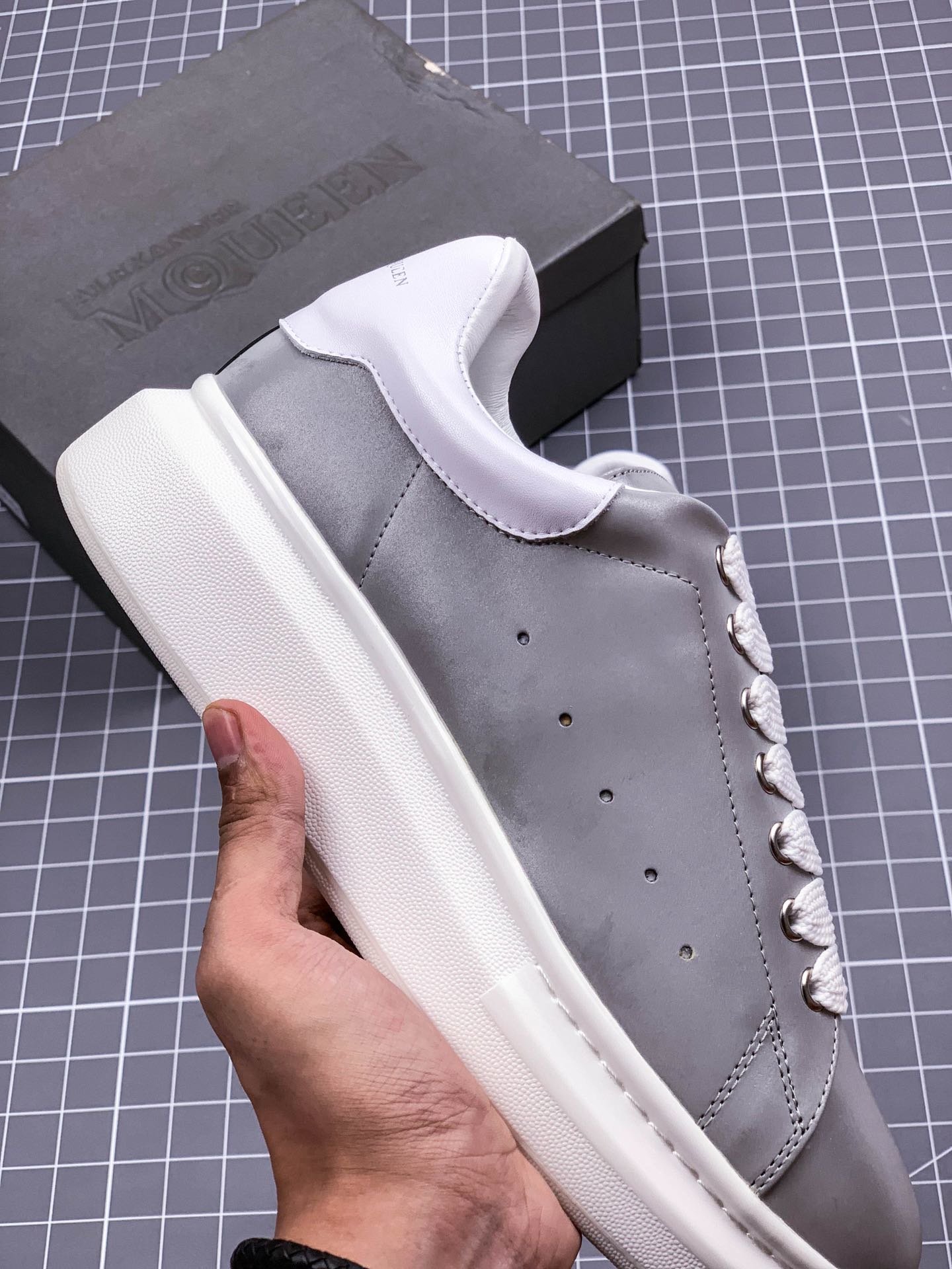 Alexander Mcqueen Sole Sneakers Grey/White 17