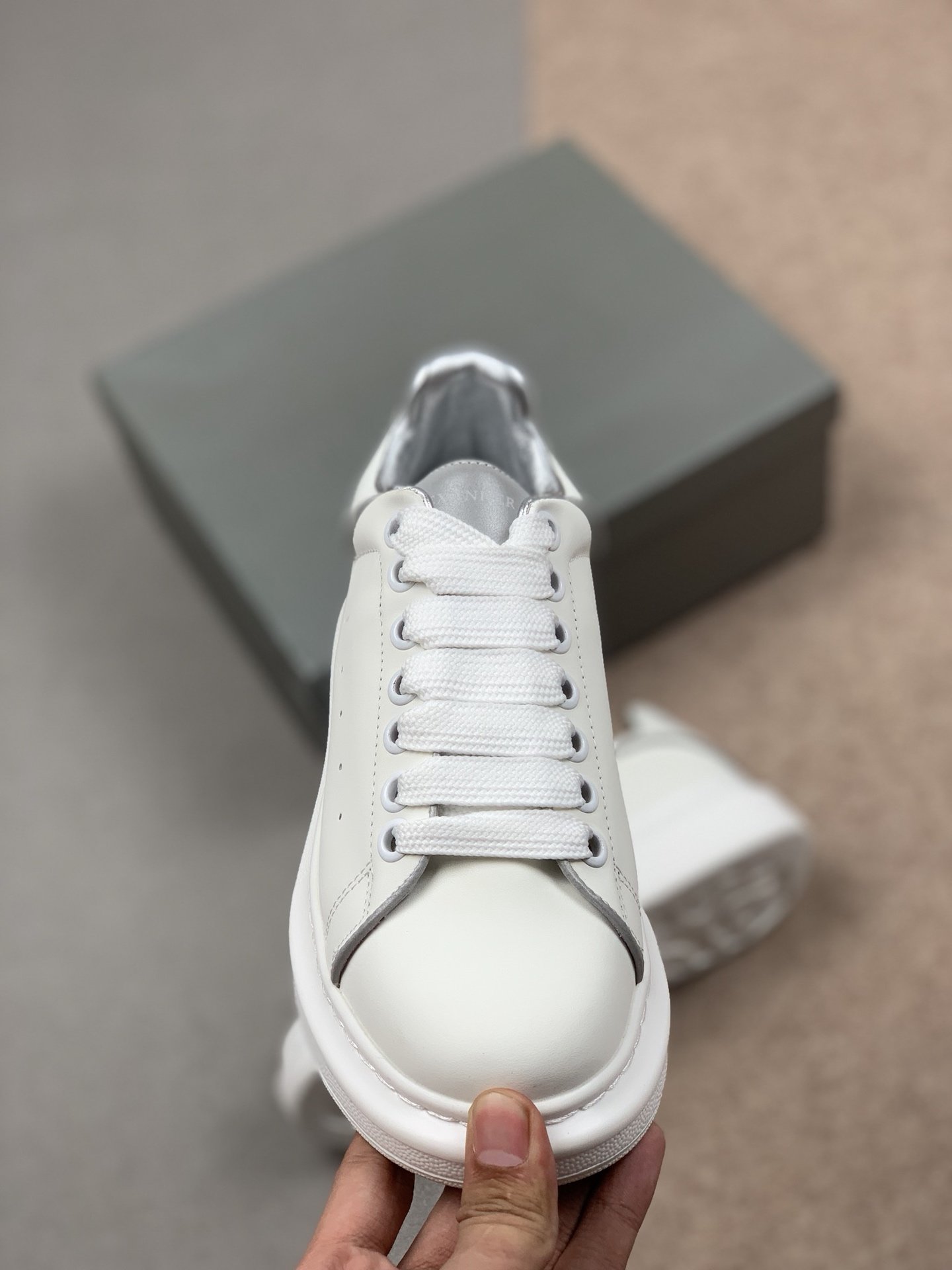 Alexander Mcqueen Sole Sneakers Light Grey/White 15