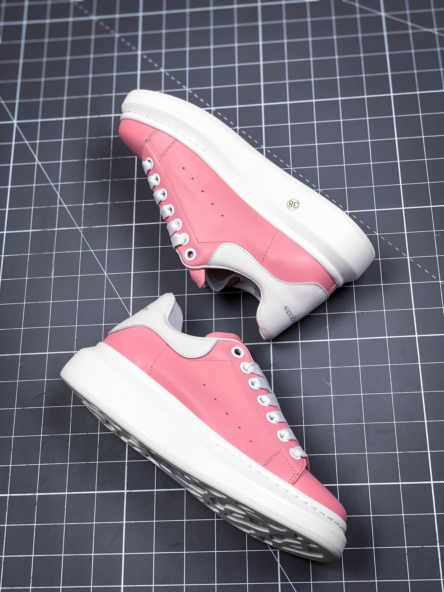 Alexander Mcqueen Sole Sneakers Pink/White/Pink 7