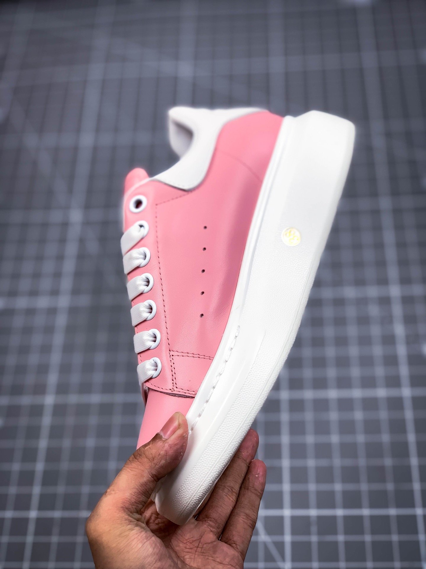 Alexander Mcqueen Sole Sneakers Pink/White/Pink 17