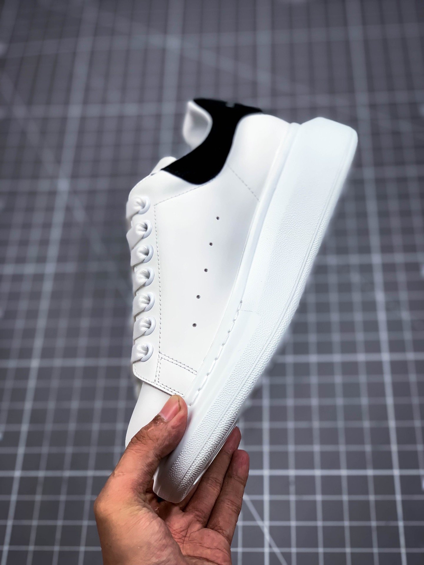 Alexander Mcqueen Sole Sneakers White/Black 13