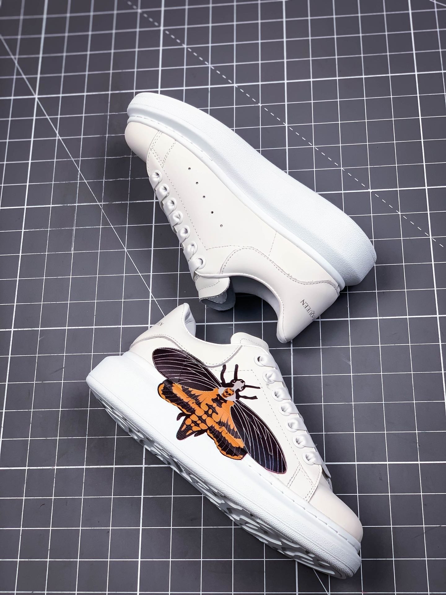 Alexander Mcqueen Sole Sneakers White/Black/Yellow 7