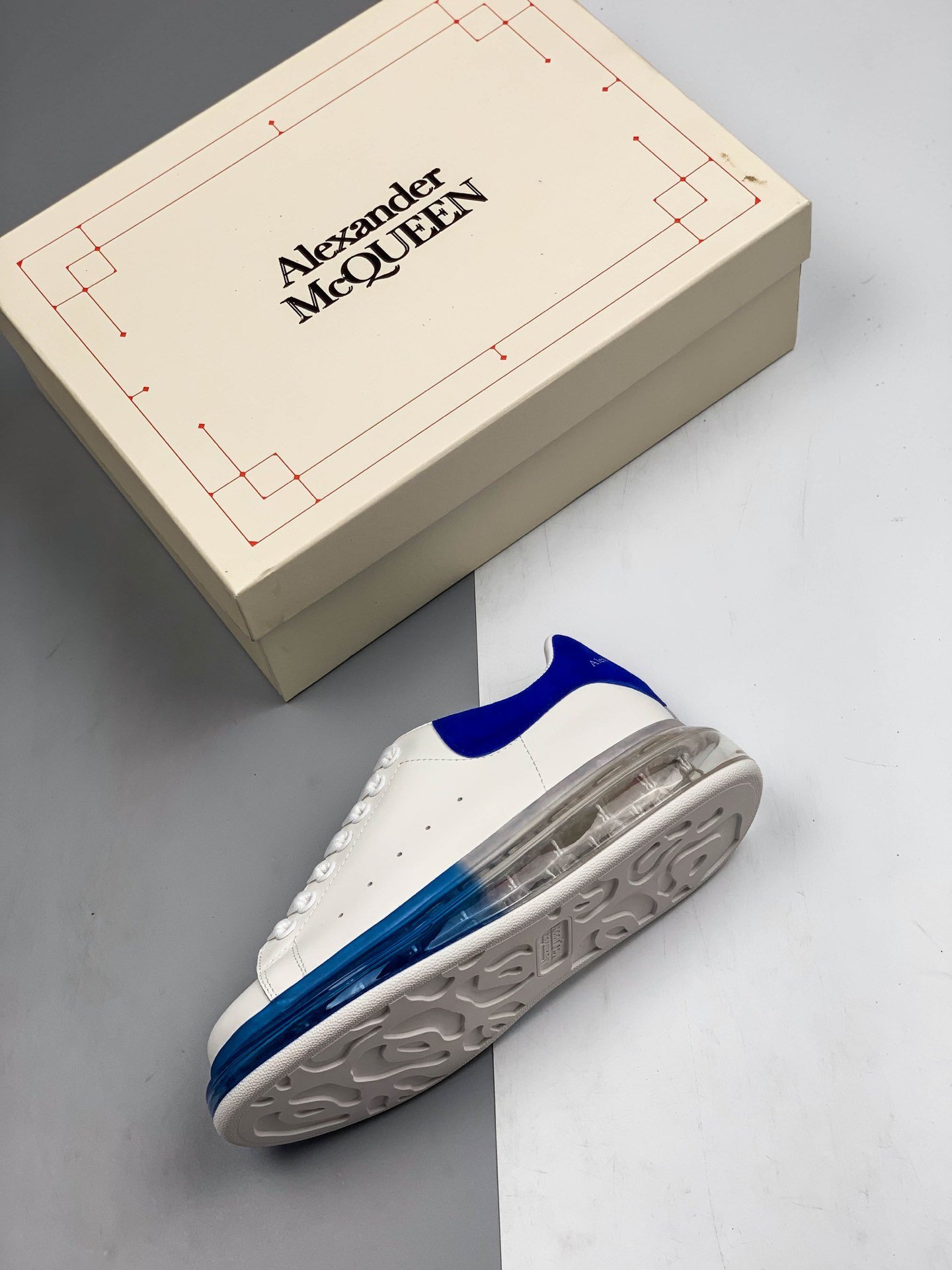 Alexander Mcqueen Sole Sneakers White/Blue 9