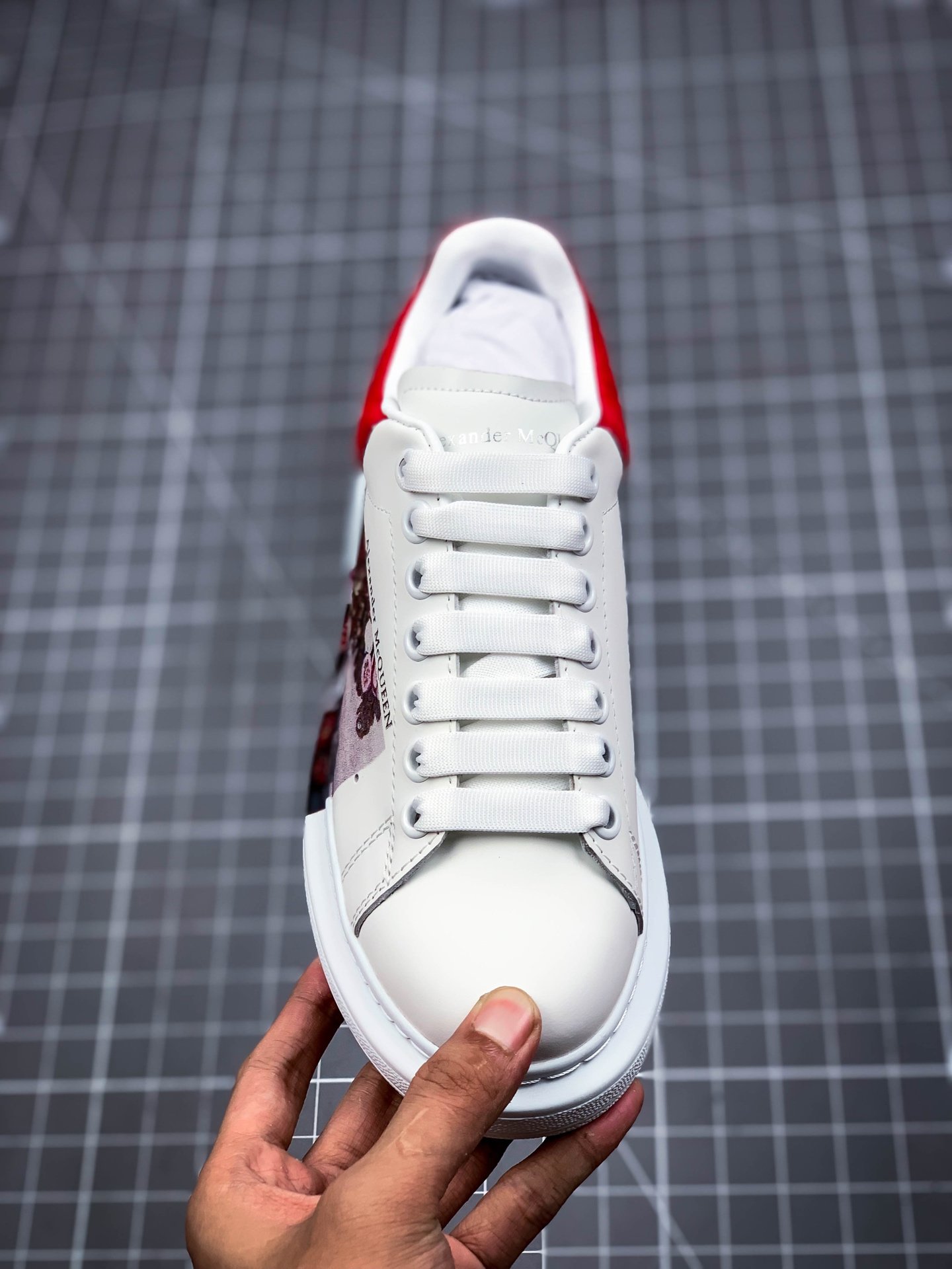 Alexander Mcqueen Sole Sneakers White/Red/White 5