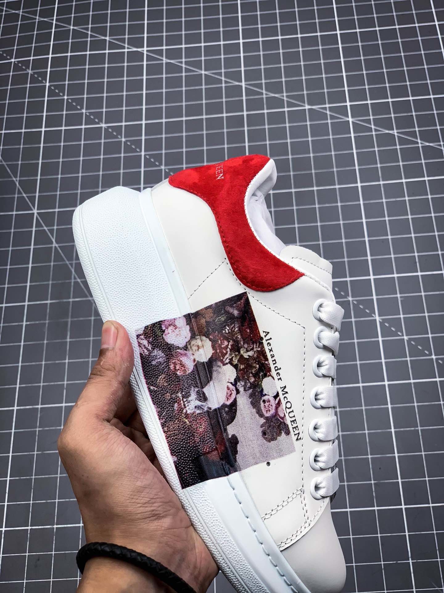 Alexander Mcqueen Sole Sneakers White/Red/White 17