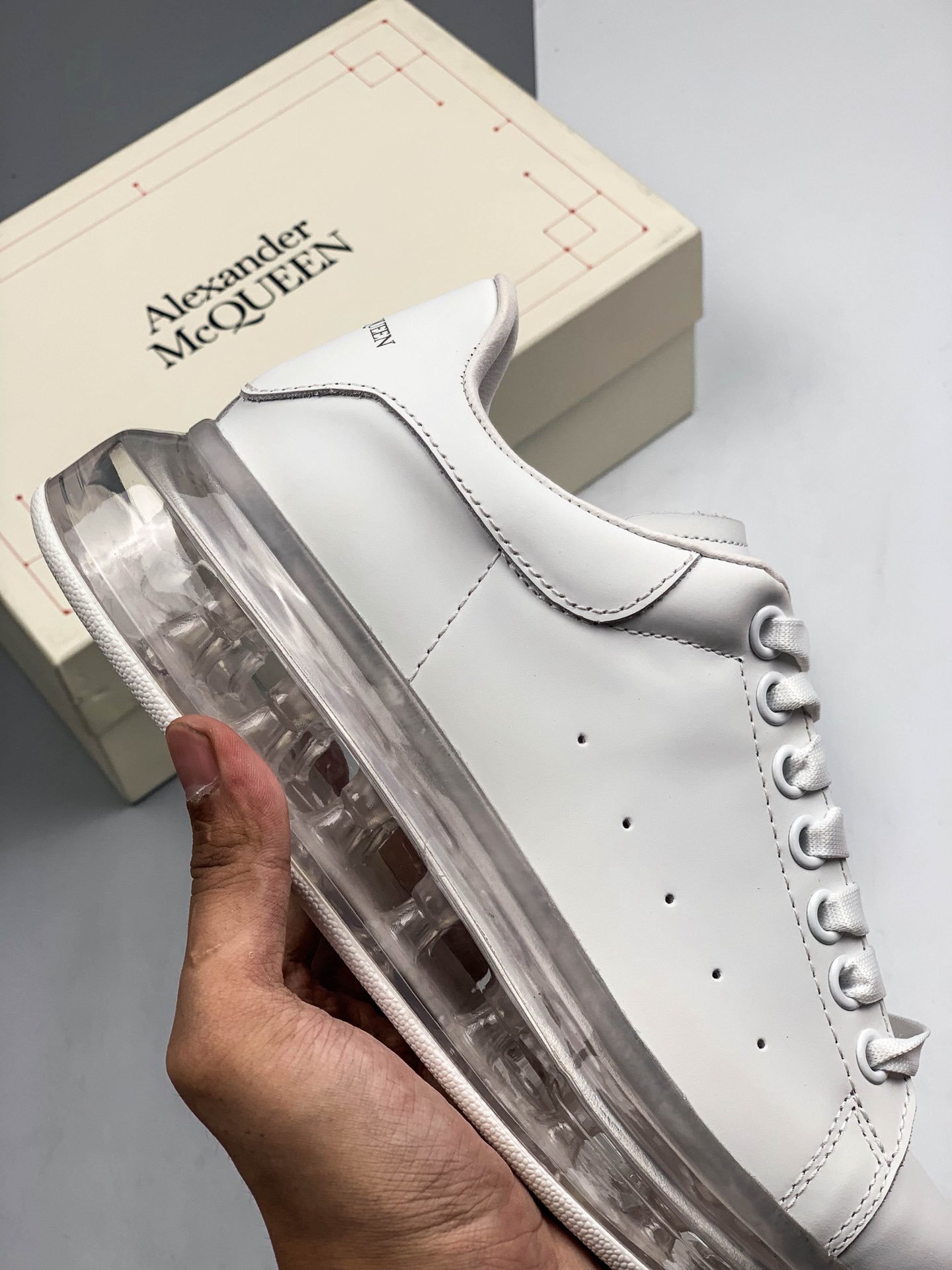 Alexander Mcqueen Sole Sneakers White/White/White 3