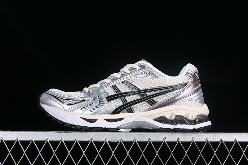 Gel Kayano 14 Silver Cream Cream/Black 5