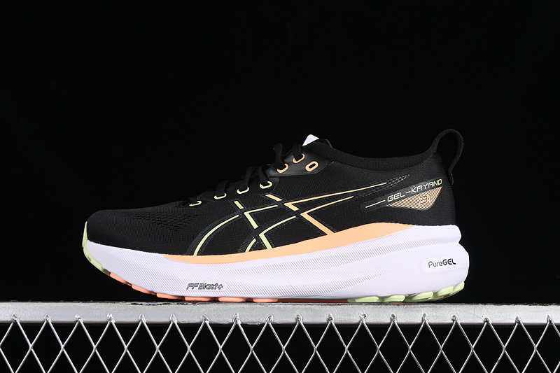 Asics Gel-Kayano 31 White/Black/Green/Orange 27