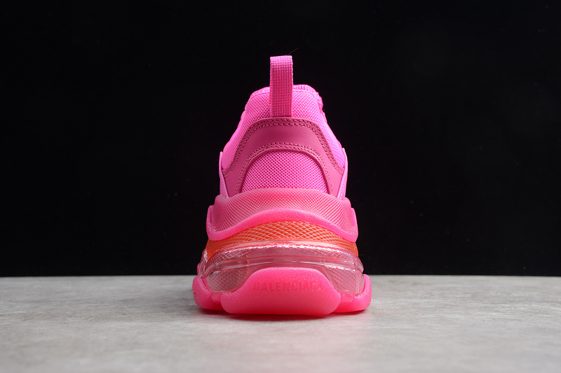 Triple S Sneaker Pink/Pink/Black 5