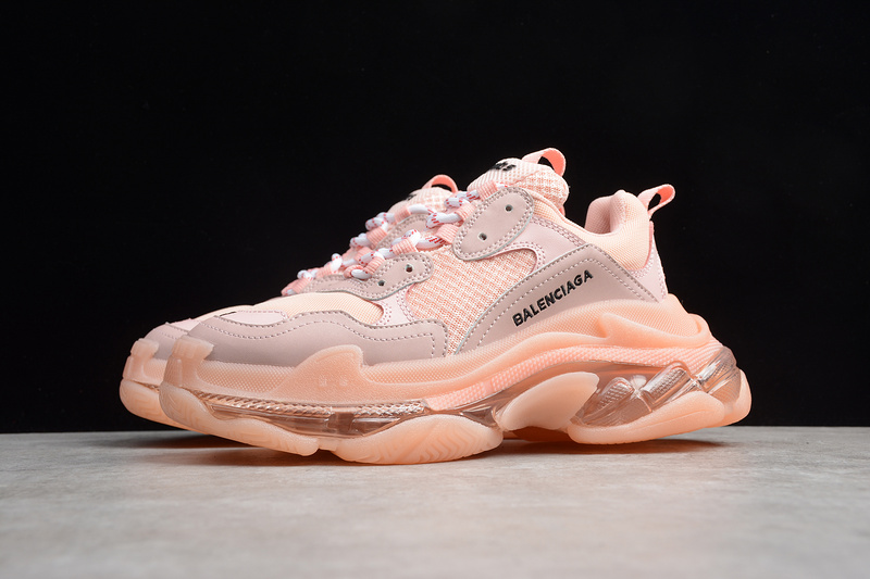 Triple S Sneaker Dadshoe Pink/Grey/Black 5