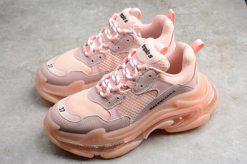 Triple S Sneaker Dadshoe Pink/Grey/Black 19