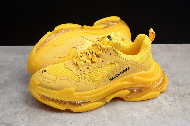 Triple S Sneaker Dadshoe Yellow/Yellow 13