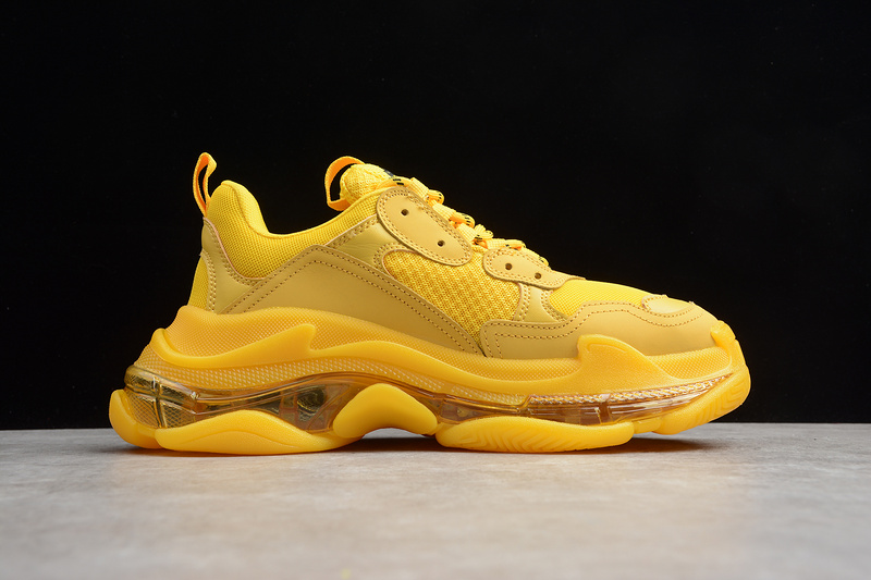 Triple S Sneaker Dadshoe Yellow/Yellow 19