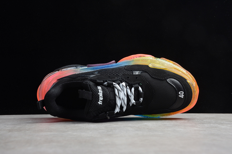 Triple S 3.0 Black/Multi-Color 11