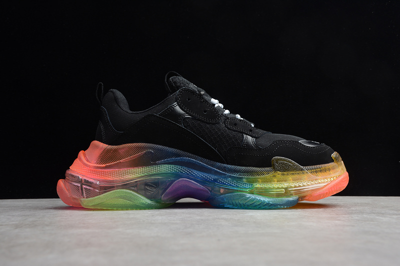 Triple S 3.0 Black/Multi-Color 25