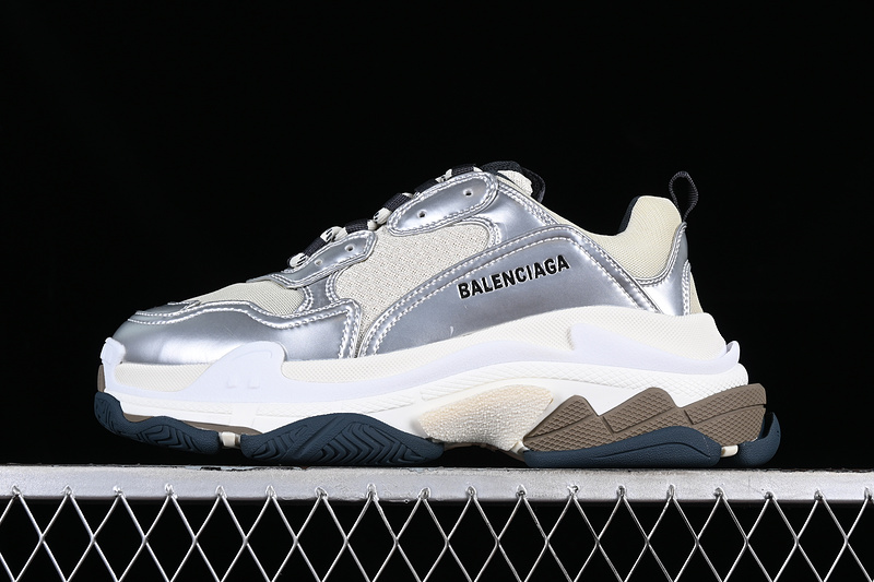 Balenciaga Triple S White/Grey/Silver/Black 7