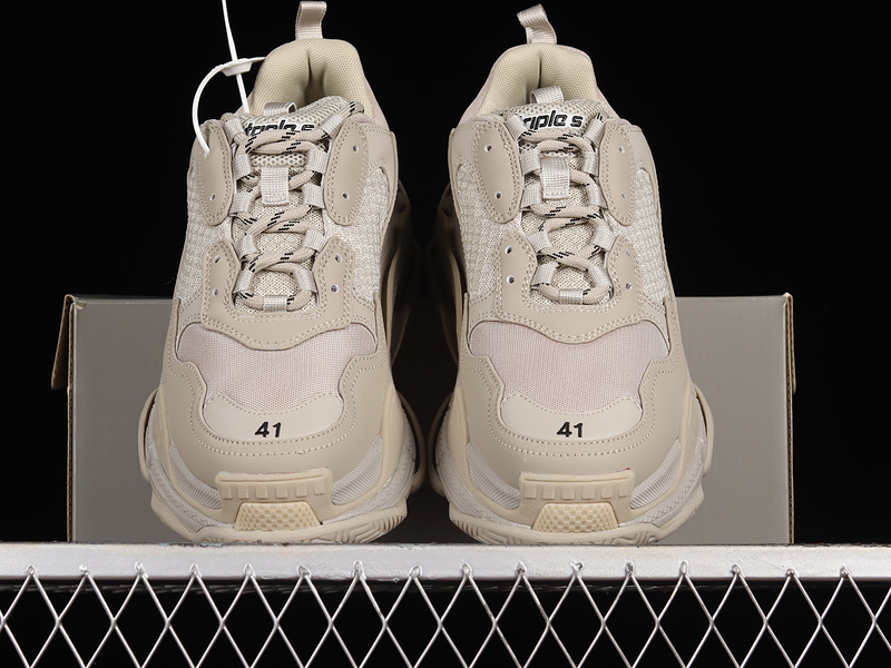 Balenciaga Triple S Sneakers Beige/Beige/Black 7