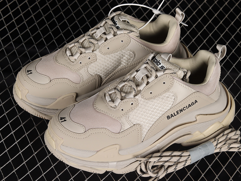 Balenciaga Triple S Sneakers Beige/Beige/Black 25