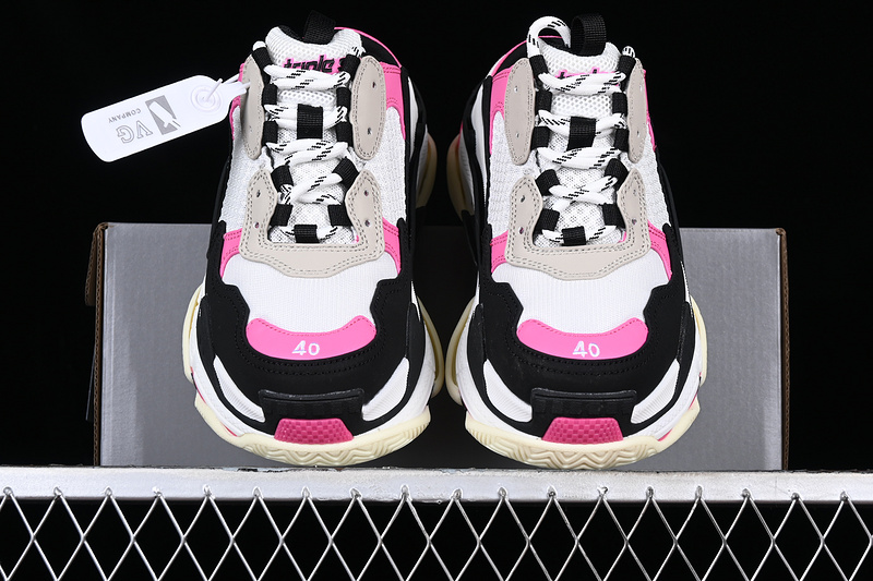 Balenciaga Triple S White/Pink/Black 29