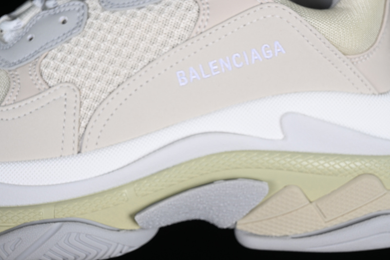 Balenciaga Triple S Vintage Daddy Shoes White/Beige 21