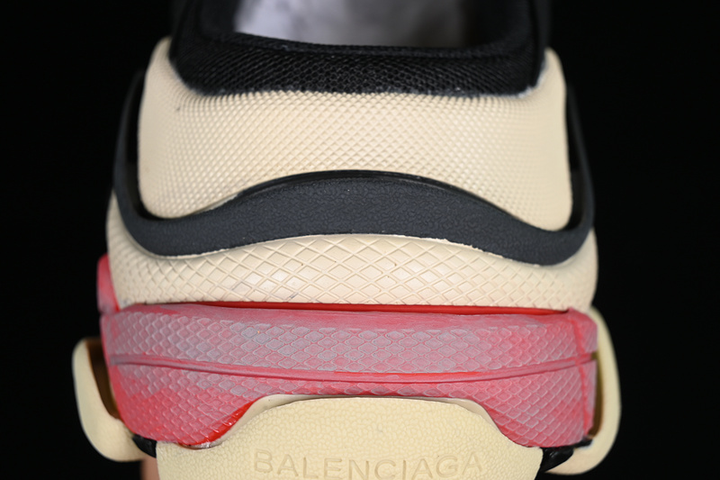 Balenciaga Triple S Black/White/Red 9