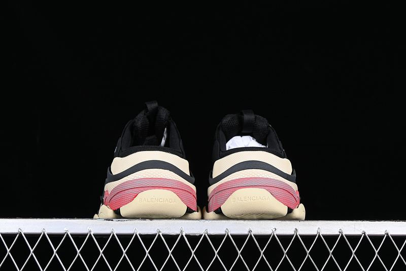 Balenciaga Triple S Black/White/Red 13