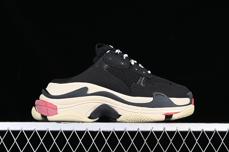 Balenciaga Triple S Black/White/Red 31